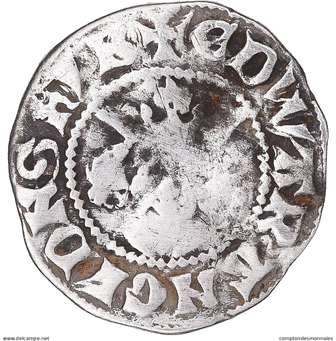 Monnaie, Grande-Bretagne, Edward I, II, III, Penny, Londres, TB+, Argent - 1066-1485 : Bas Moyen-Age