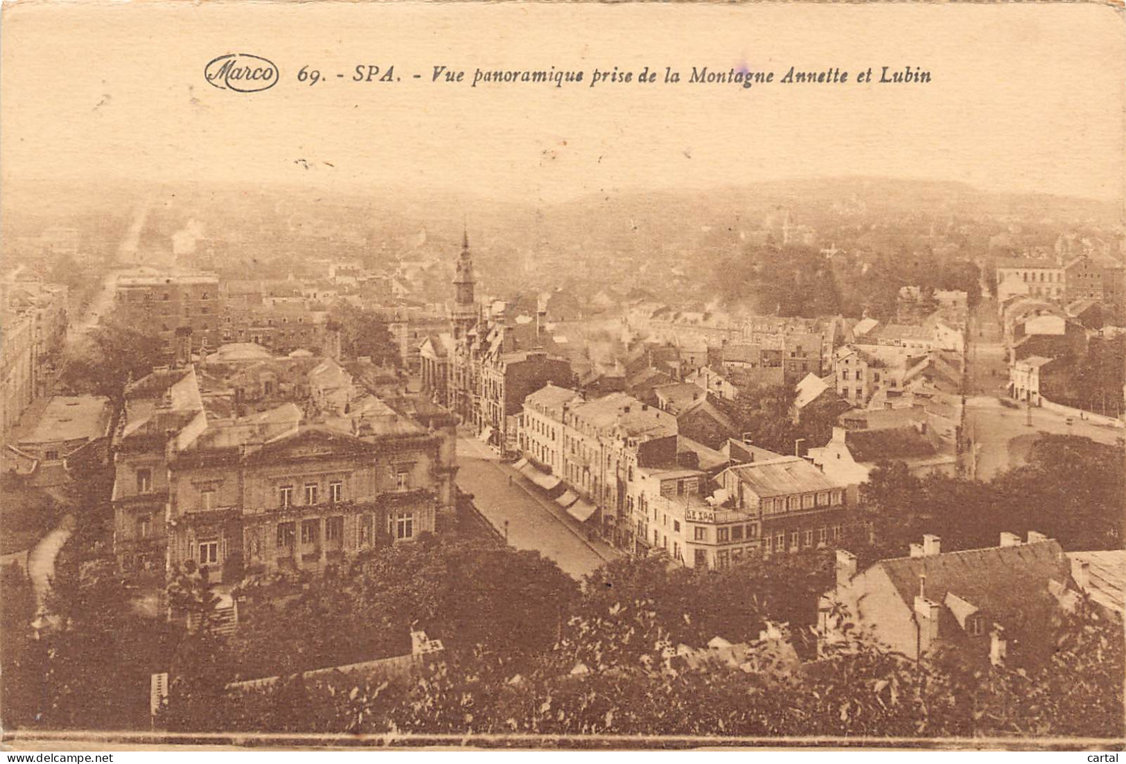 SPA - Vue Panoramique Prise De La Montagne Annette Et Lubin - Spa