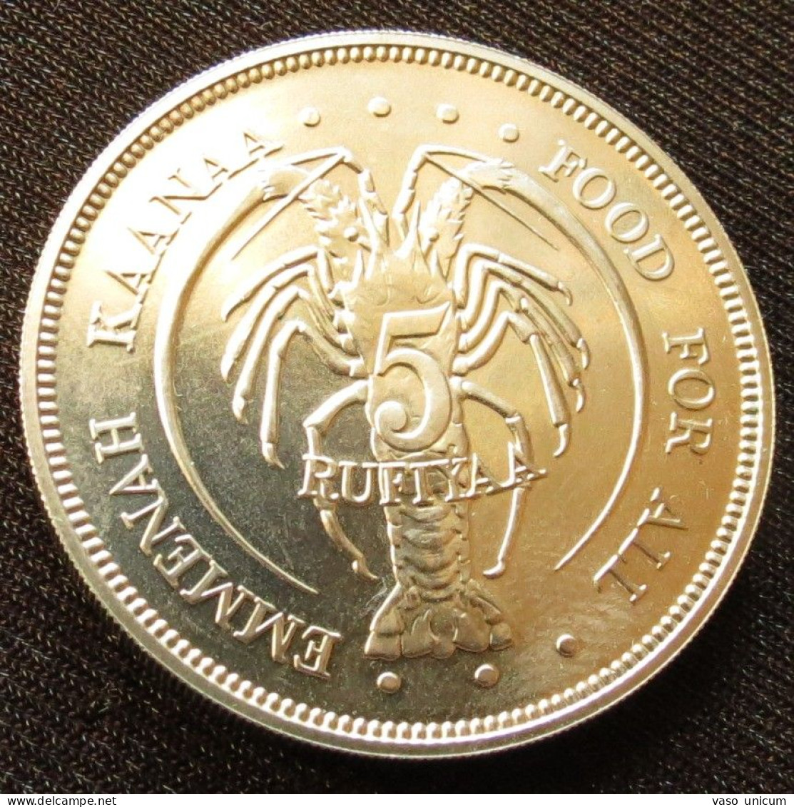 Maldives 5 Rupee 1978 FAO F.a.o. Unc - Maldives