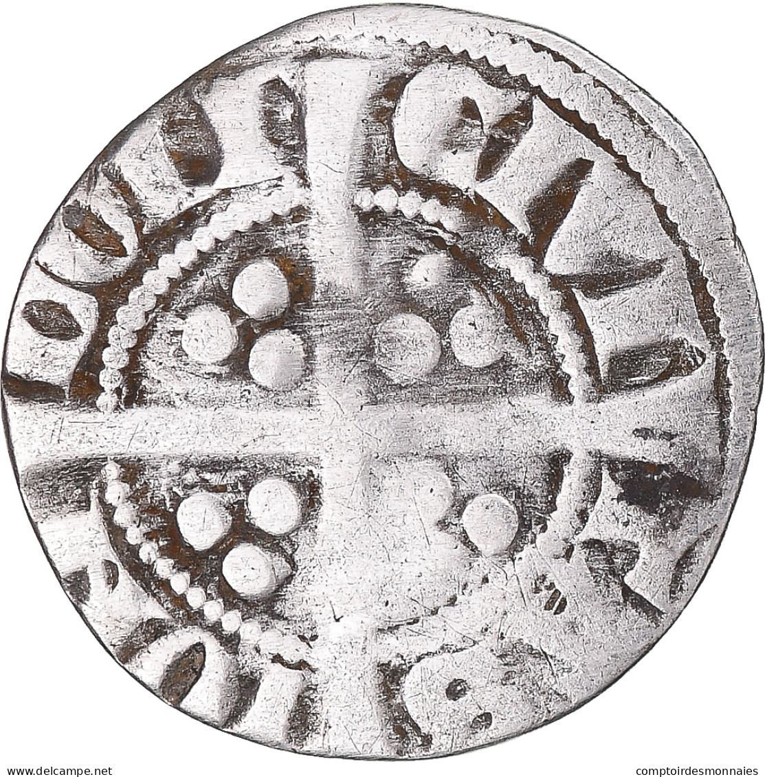 Monnaie, Grande-Bretagne, Edward I, II, III, Penny, Londres, TB+, Argent - 1066-1485 : Baja Edad Media