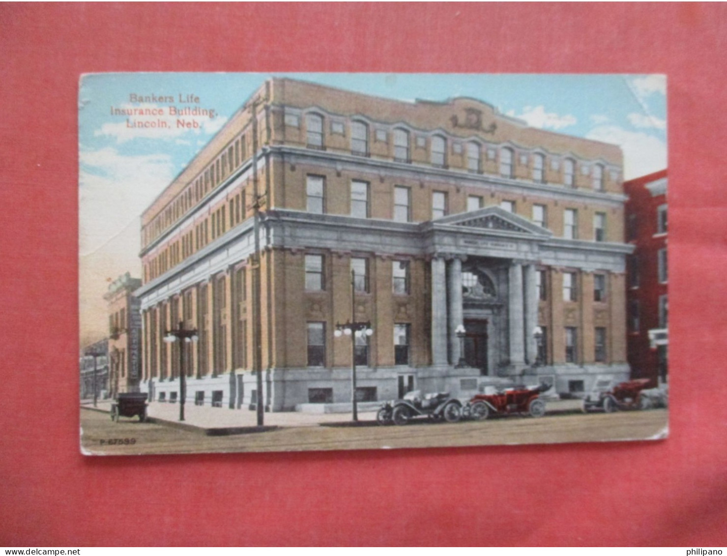 Banker Life Building.   Lincoln  Nebraska > Lincoln    Ref 6075   . - Lincoln