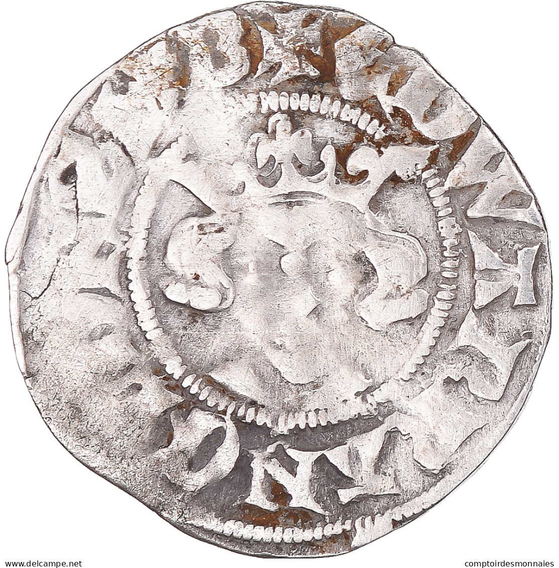 Monnaie, Grande-Bretagne, Edward I, II, III, Penny, Canterbury, TB+, Argent - 1066-1485 : Basso Medio Evo