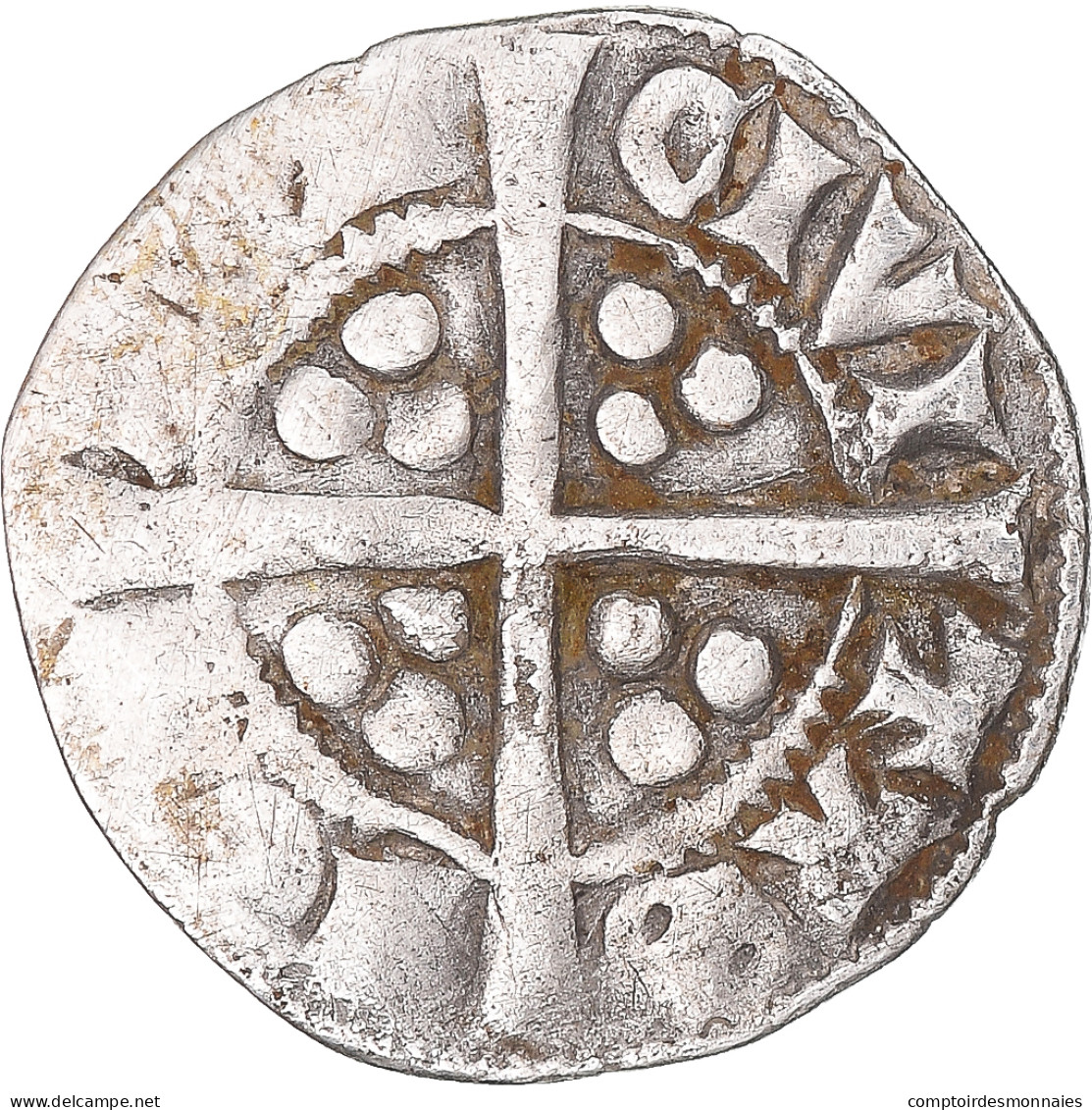 Monnaie, Grande-Bretagne, Edward I, II, III, Penny, Londres, TB+, Argent - 1066-1485 : Bas Moyen-Age