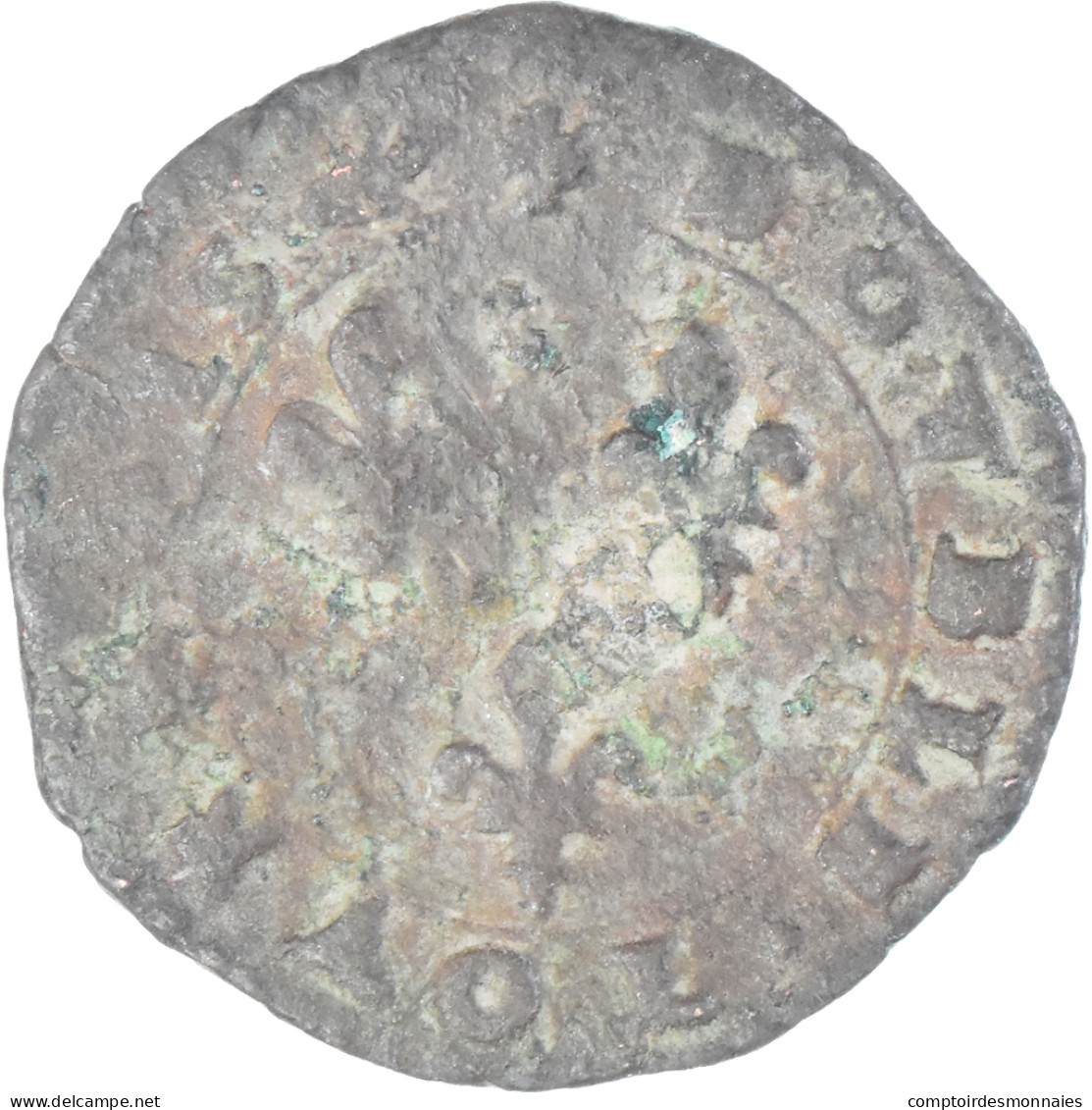 Monnaie, France, Henri III, Double Tournois, N.d. (1574-1589), Paris, TB+ - 1574-1589 Enrico III