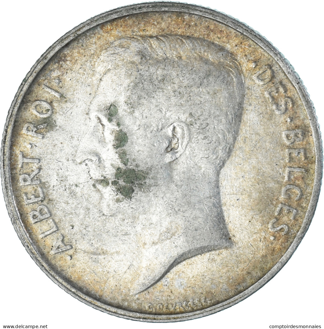 Monnaie, Belgique, 2 Francs, 2 Frank, 1911, TTB+, Argent, KM:74 - 2 Francs