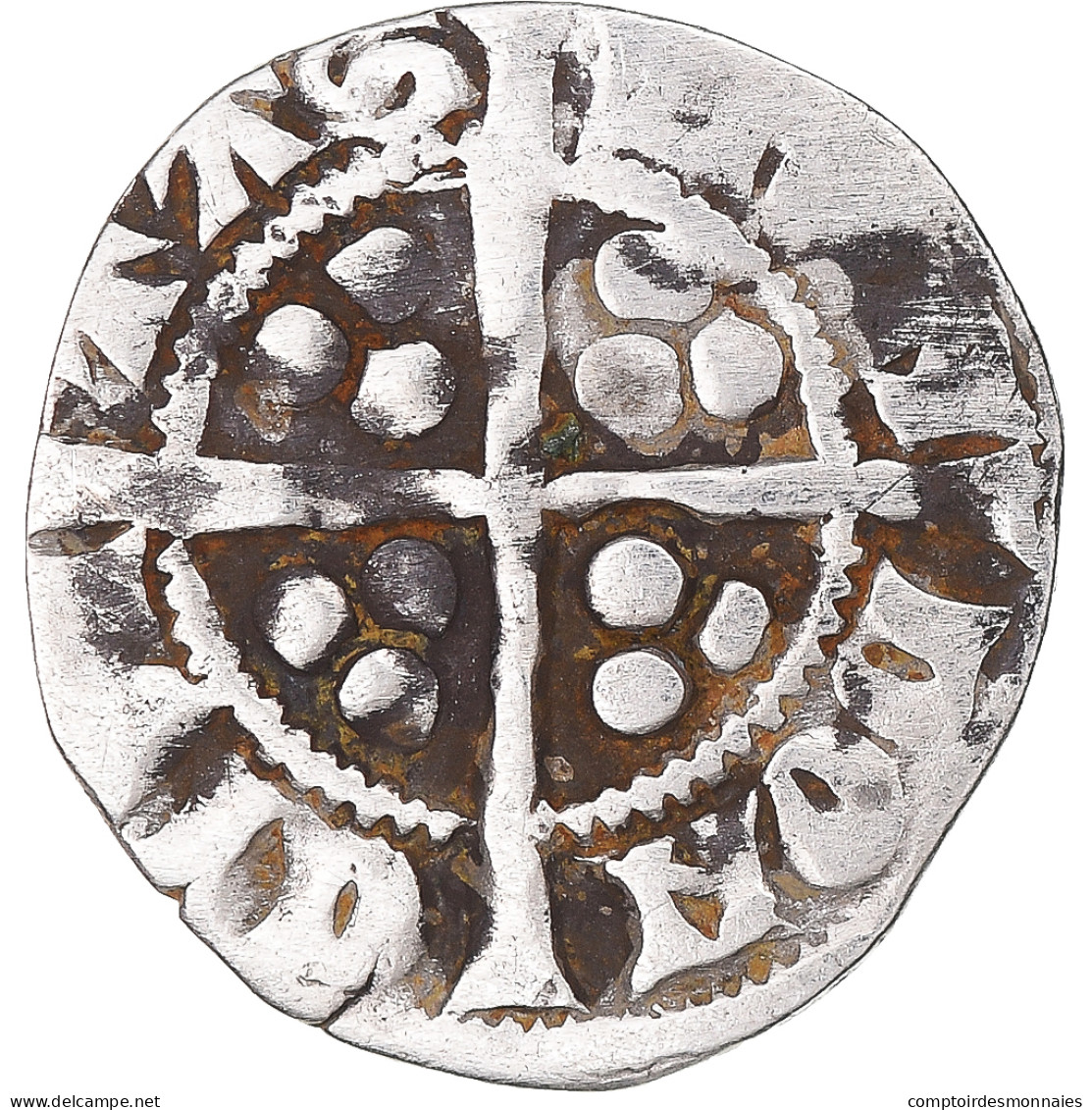 Monnaie, Grande-Bretagne, Edward I, II, III, Penny, Londres, TB+, Argent - 1066-1485 : Basso Medio Evo