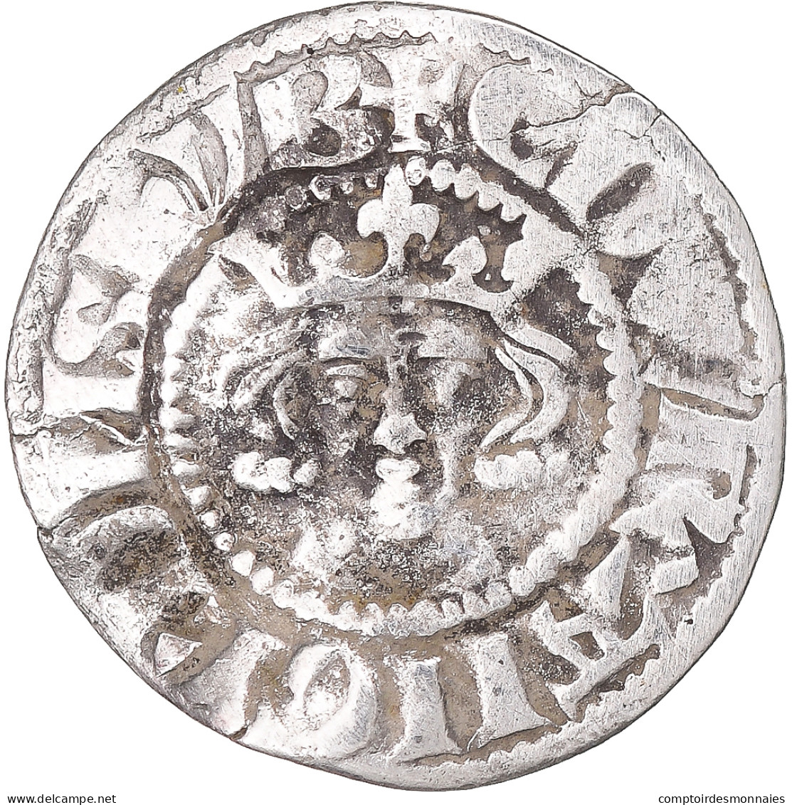 Monnaie, Grande-Bretagne, Edward I, II, III, Penny, Londres, TTB, Argent - 1066-1485 : Vroege Middeleeuwen