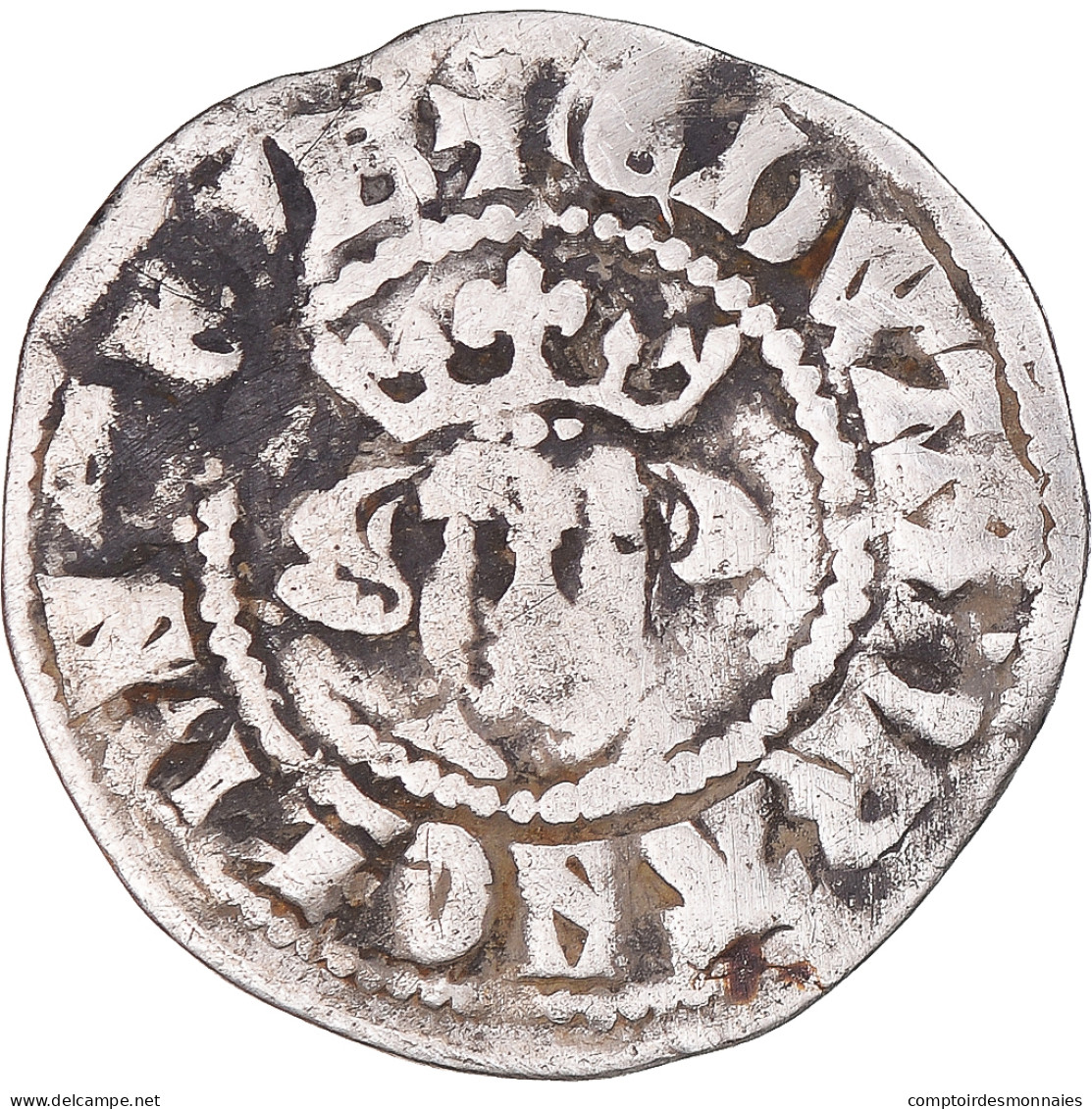 Monnaie, Grande-Bretagne, Edward I, II, III, Penny, Canterbury, TB+, Argent - 1066-1485 : Basso Medio Evo