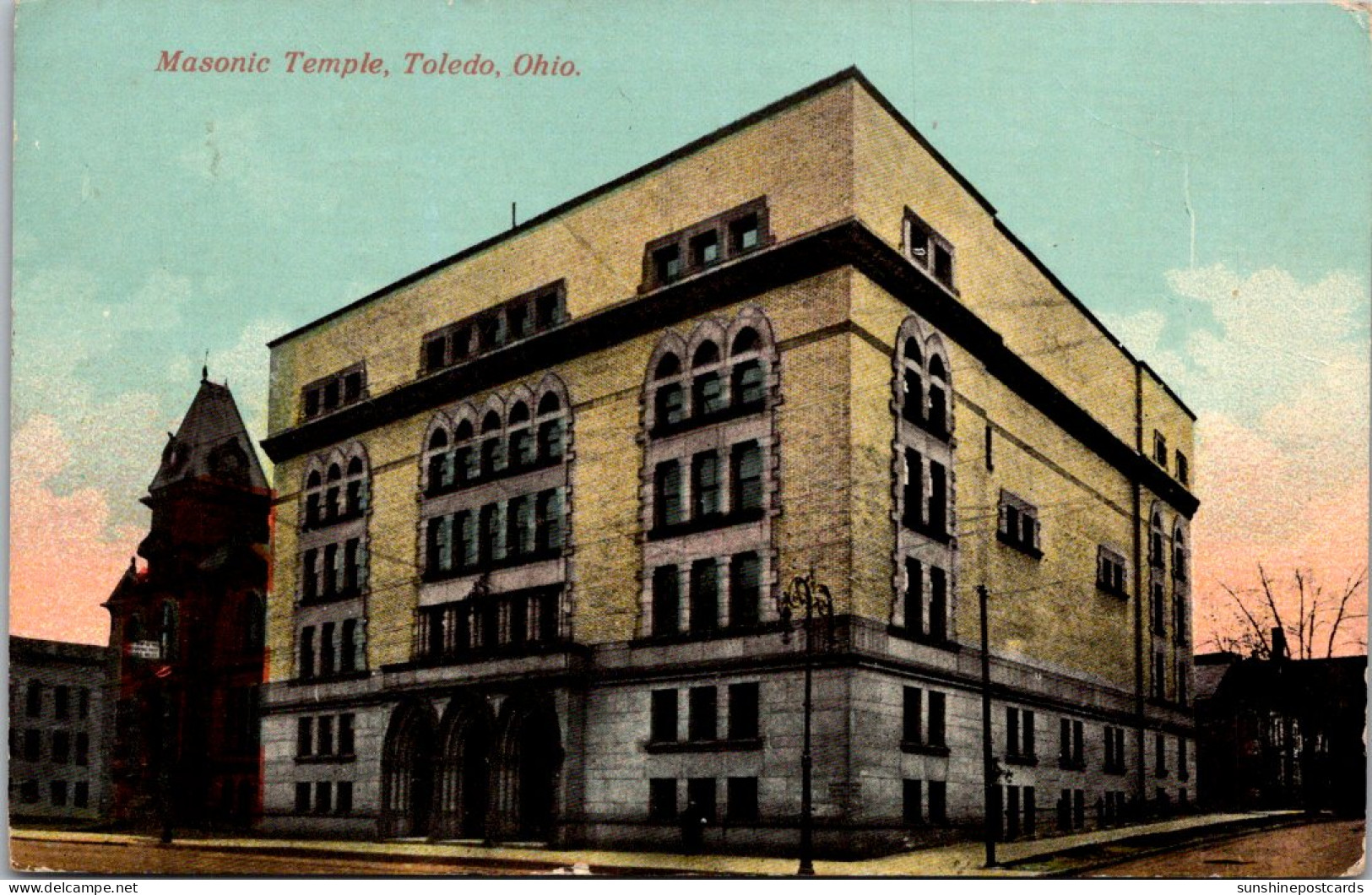 Ohio Toledo Masonic Temple 1915 - Toledo