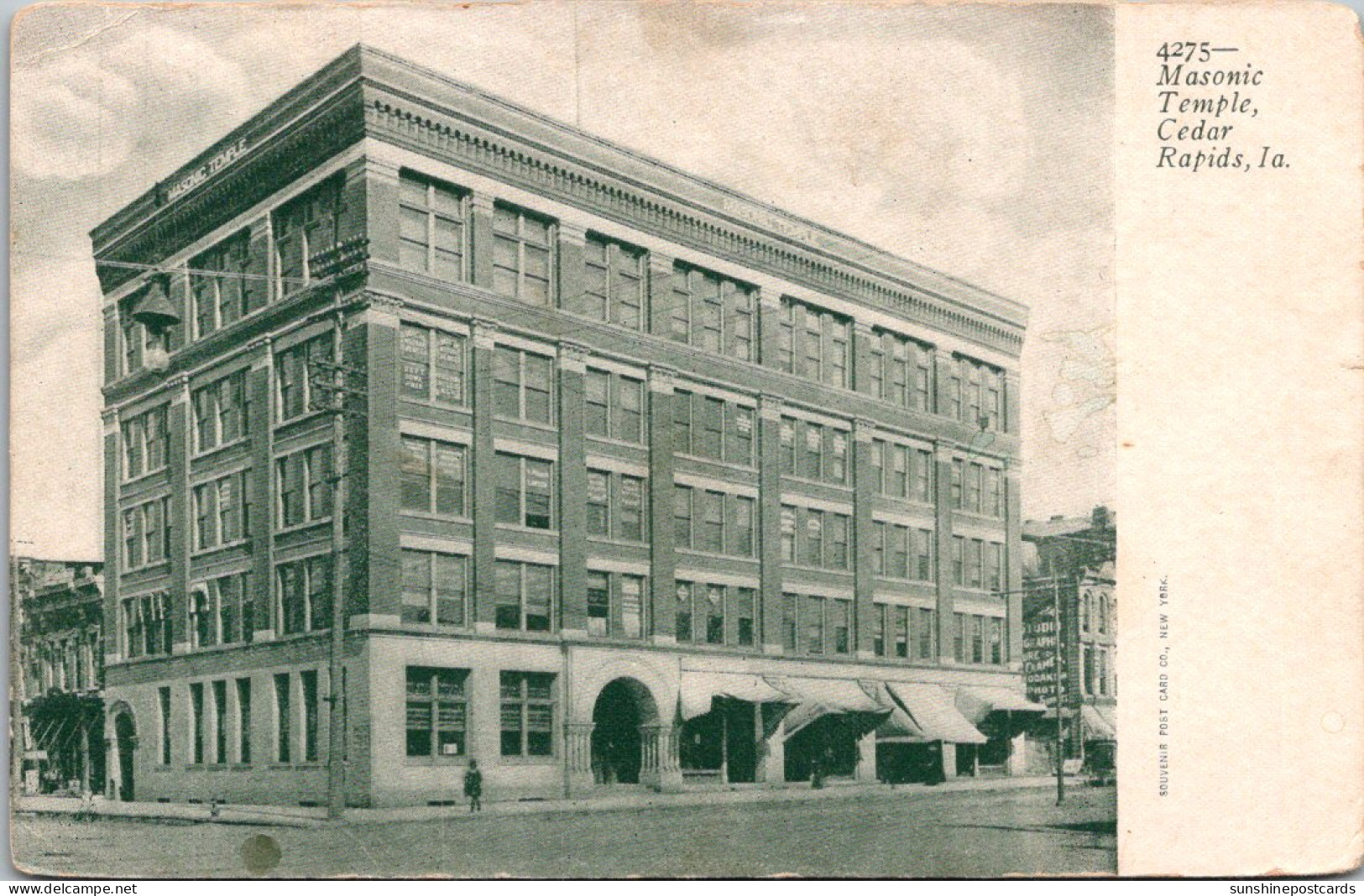 Iowa Cedar Rapids Masonic Temple  - Cedar Rapids