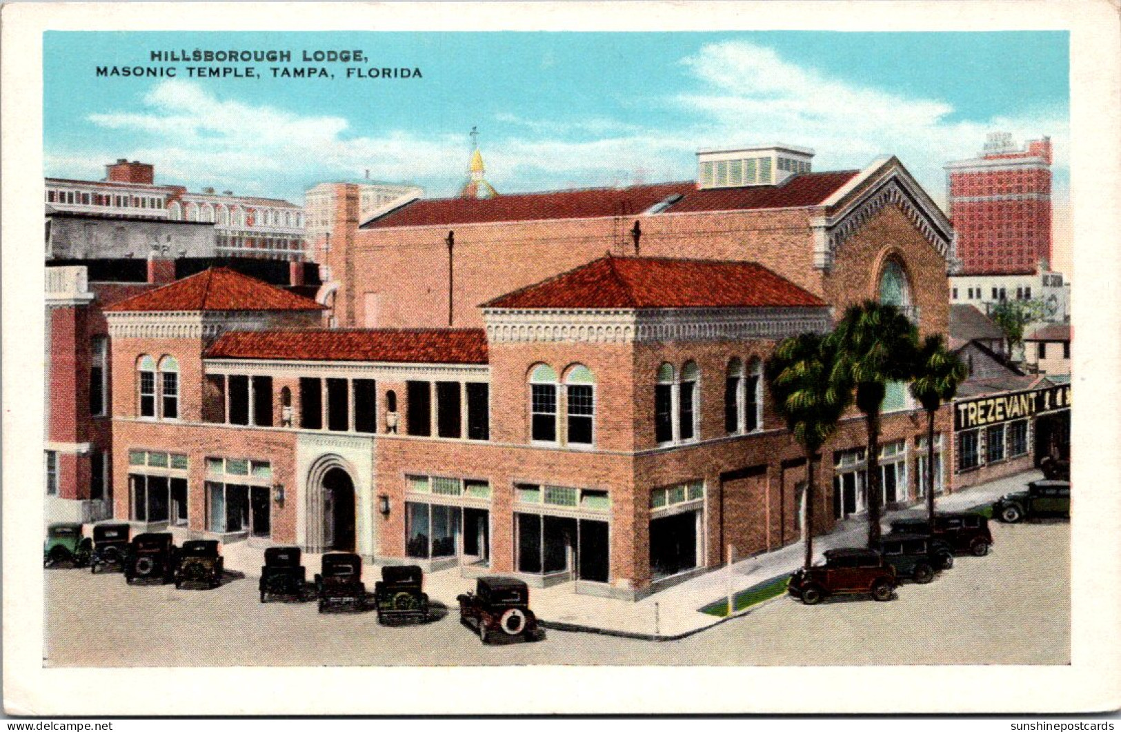 Florida Tampa Masonic Temple Hillsborough Lodge - Tampa