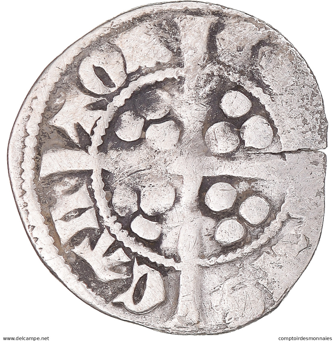 Monnaie, Grande-Bretagne, Edward I, II, III, Penny, Canterbury, TB+, Argent - 1066-1485 : Bas Moyen-Age