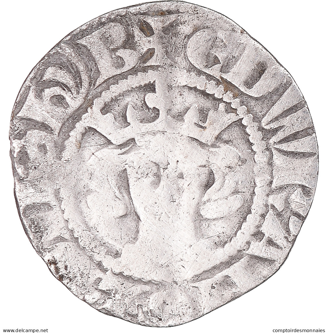 Monnaie, Grande-Bretagne, Edward I, II, III, Penny, Canterbury, TB+, Argent - 1066-1485: Hochmittelalter