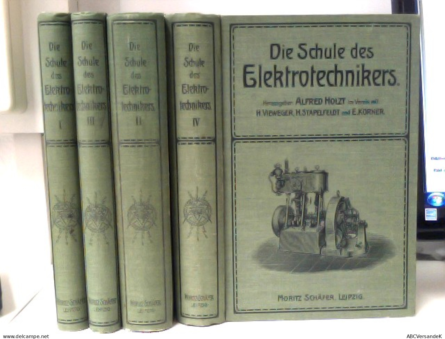 Die Schule Des Elektrotechnikers.4 Bände Von 4 (komploett) - Técnico