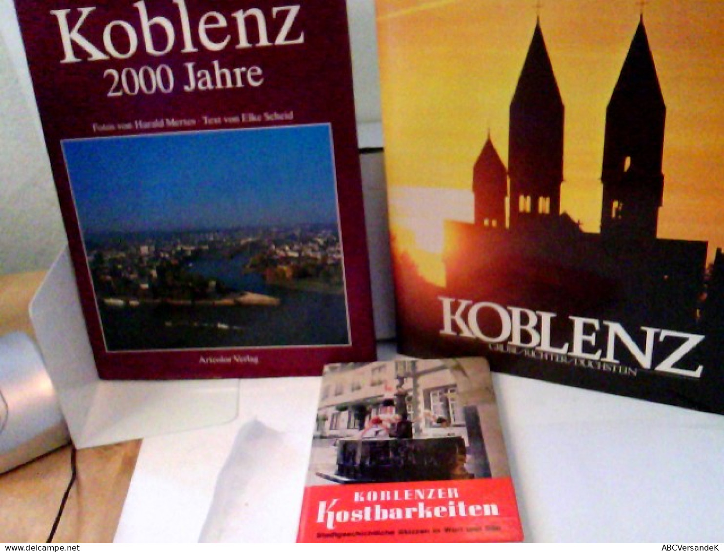 Konvolut: 3 Diverse Bände über Koblenz. - Alemania Todos