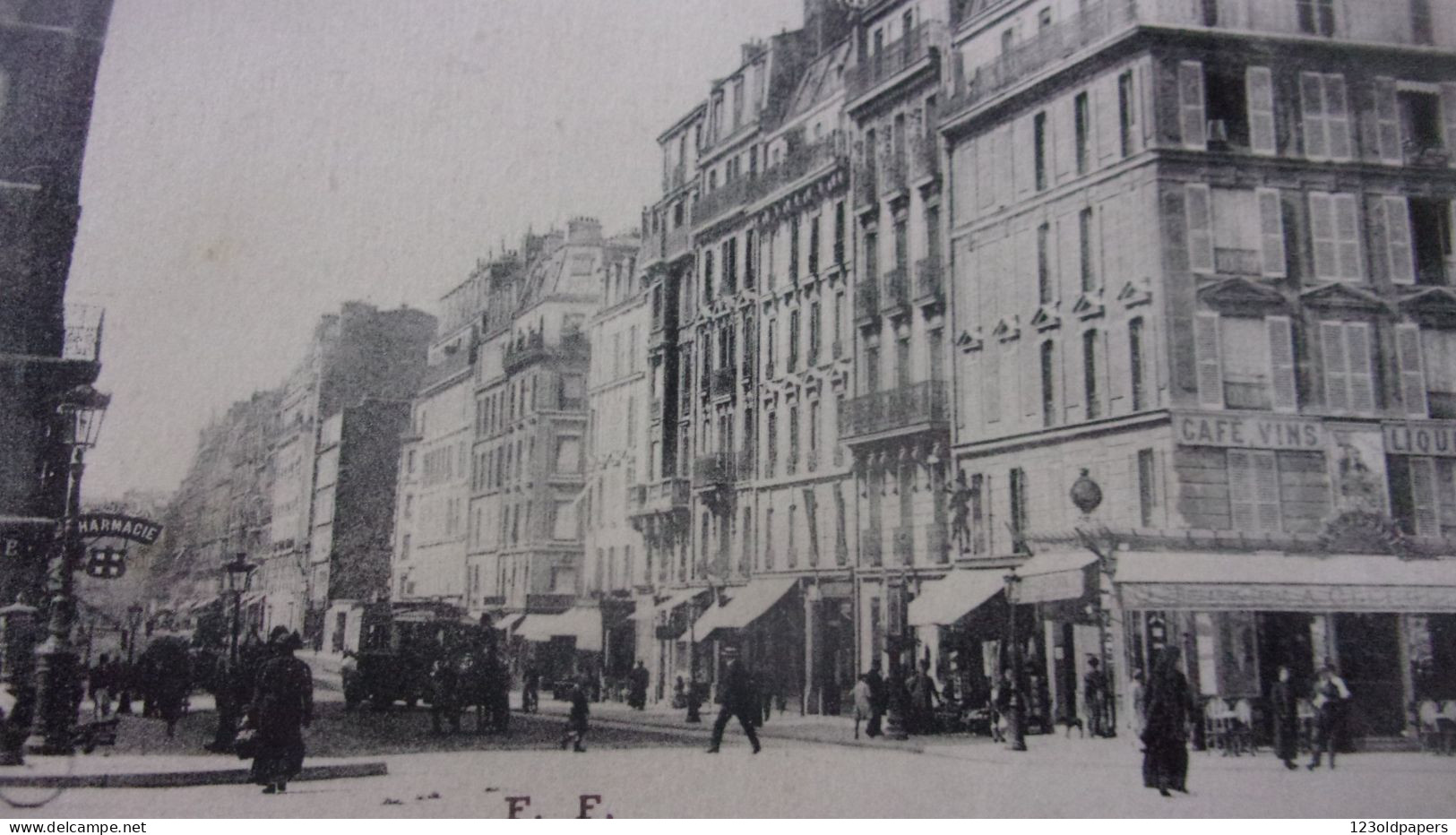 PARIS 17 RUE JOUFFROY  1929 CAFE PHARMACIE - Arrondissement: 17