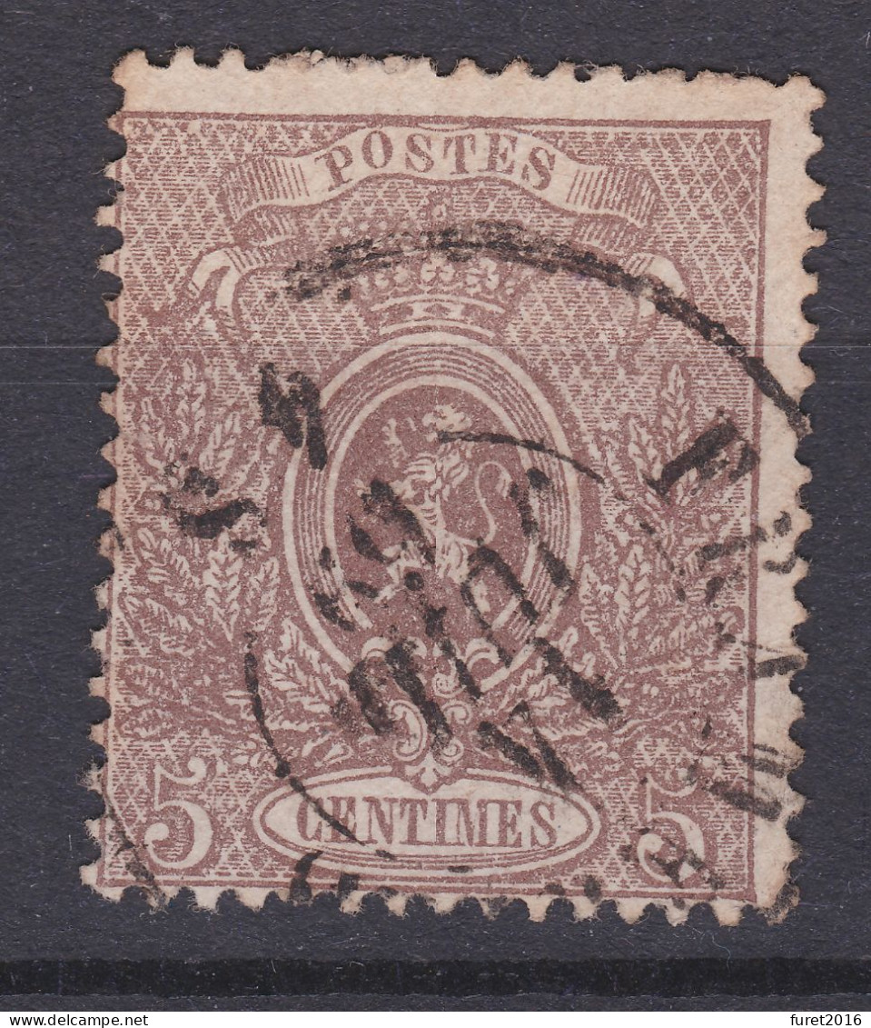 N° 25 A Bruxelles COB 100.00 - 1866-1867 Petit Lion