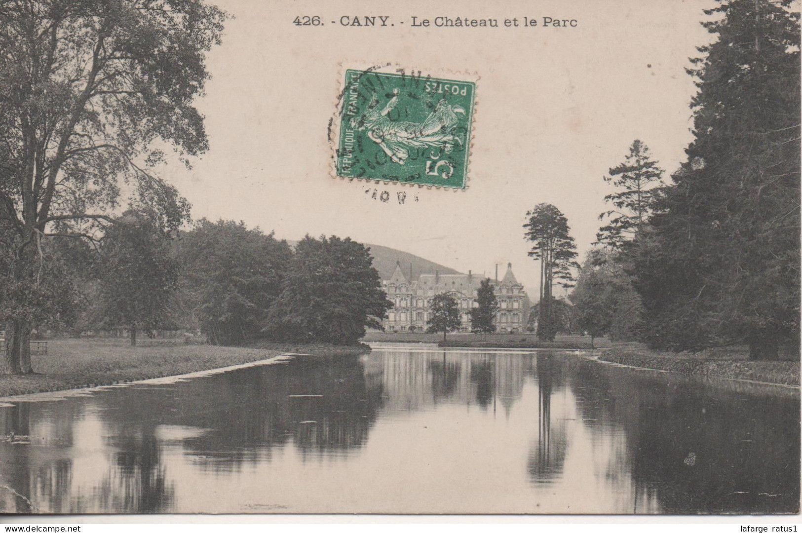 Cany Le Chateau Et Le Parc - Le Grand-Quevilly