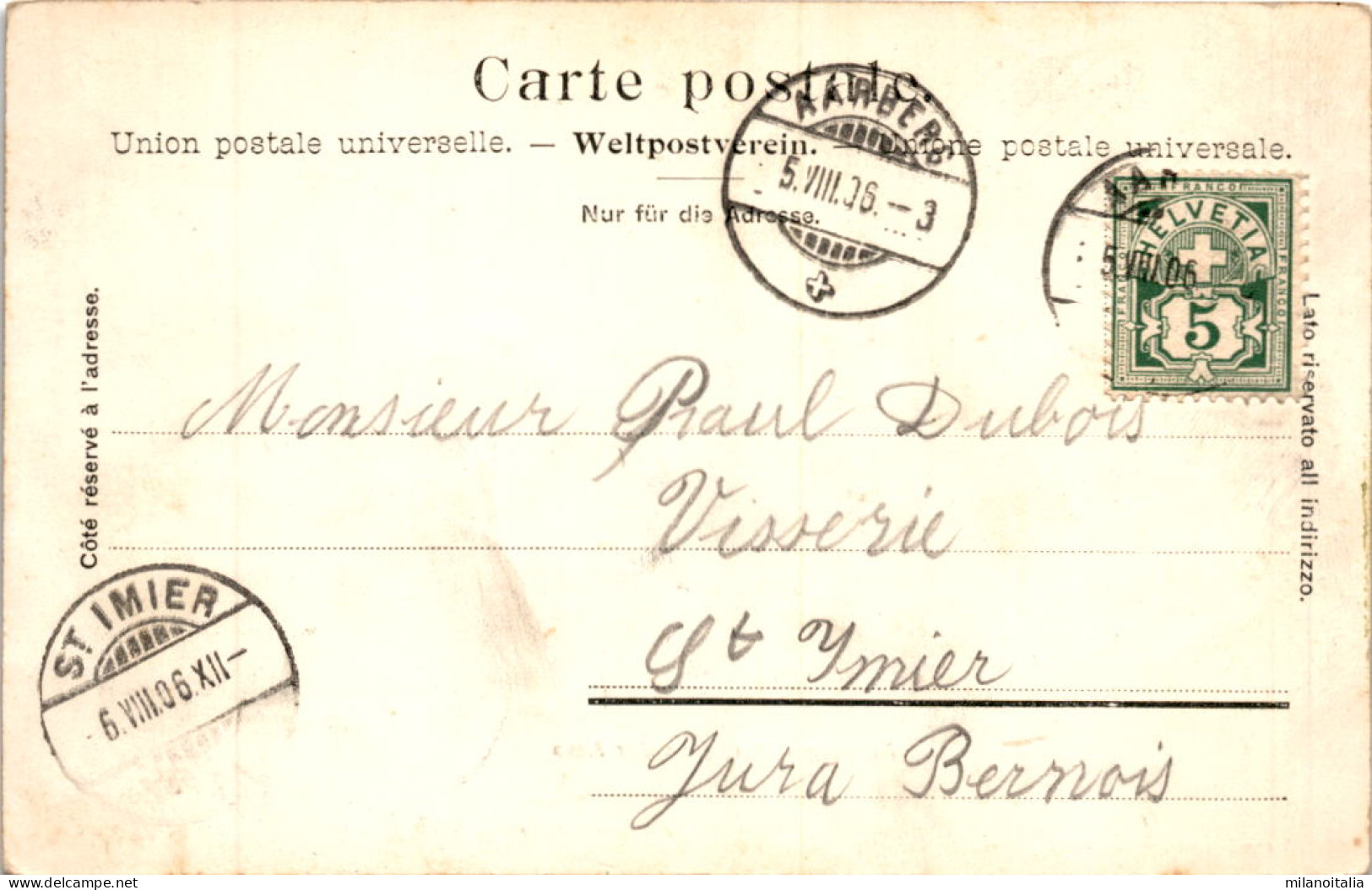 Aarberg - Partie An Der Aare (2866) * 5. 8. 1906 - Aarberg