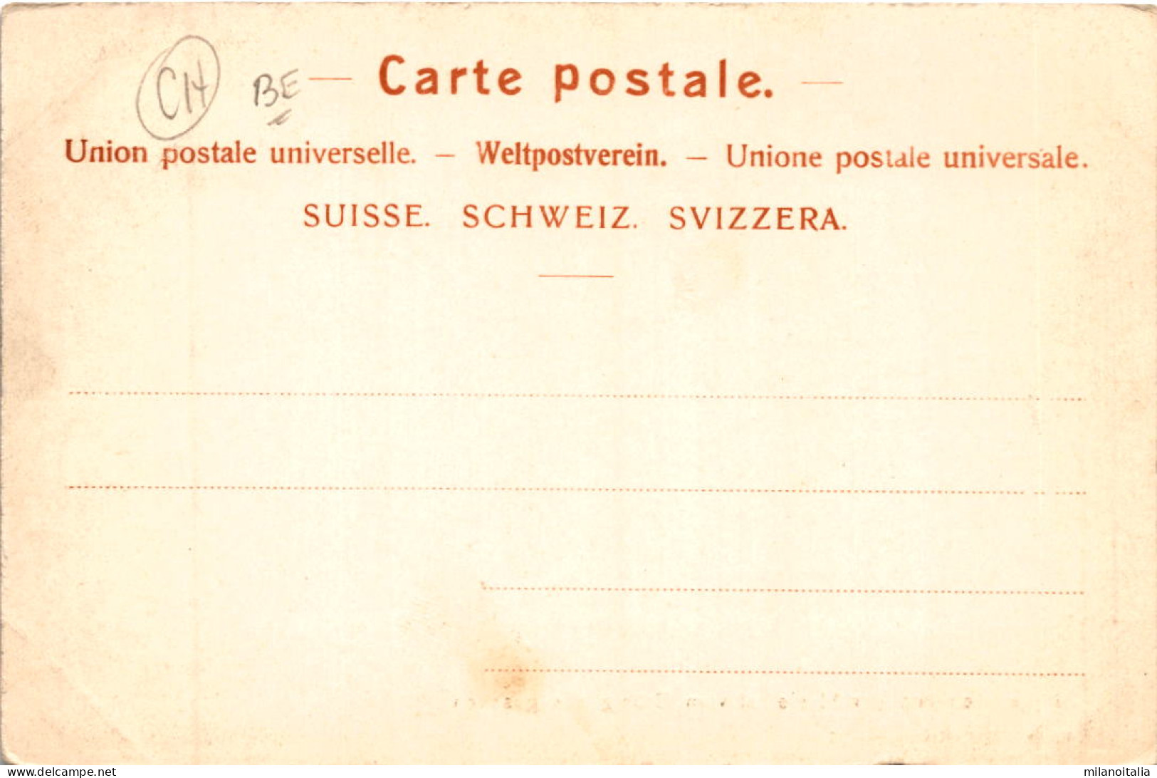 Meyringen Und Das Haslethal Vom Brünig Aus Gesehen (52) * 11. 8. 1901 - Hasle Bei Burgdorf