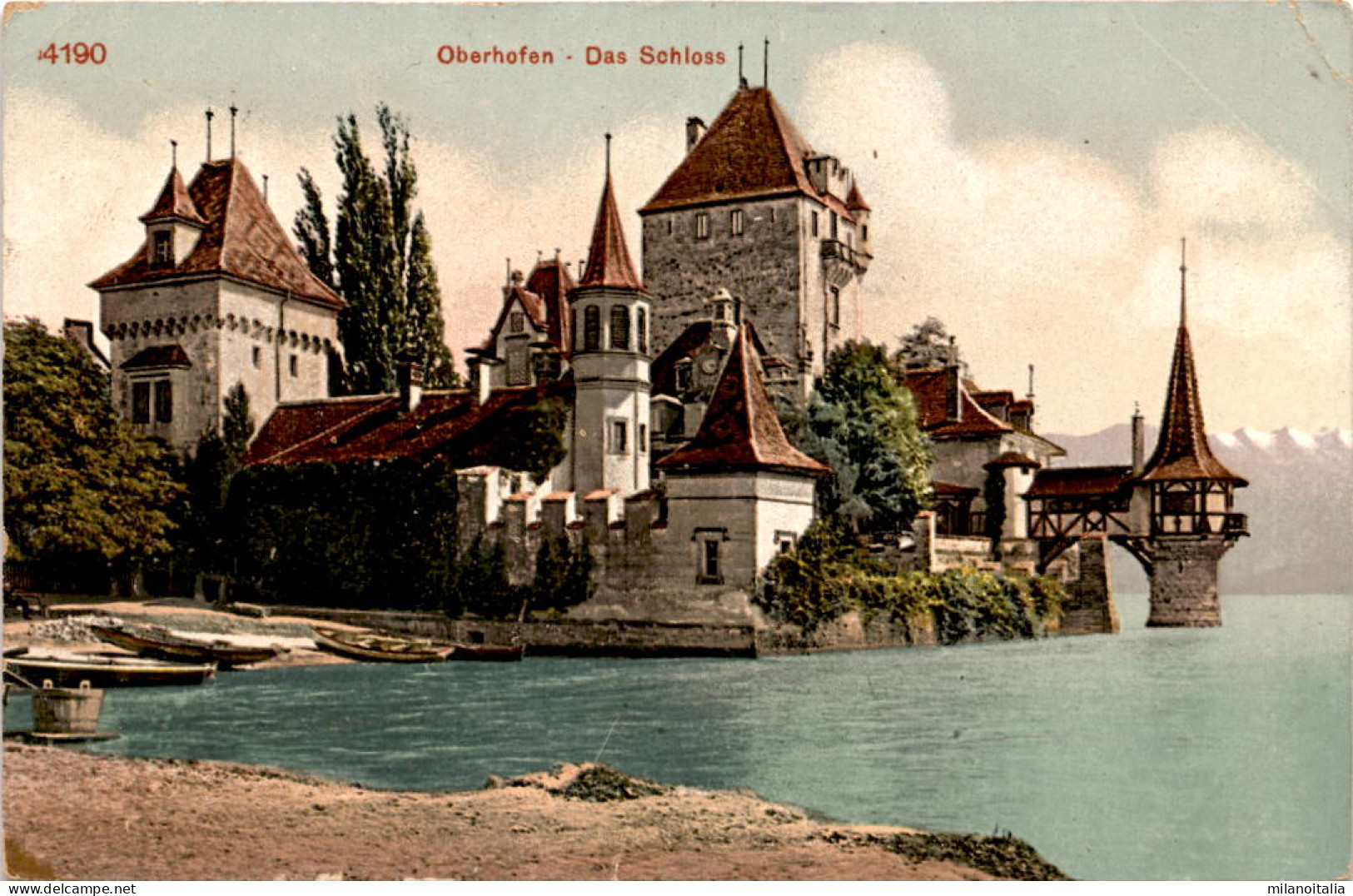 Oberhofen - Das Schloss (4190) - Oberhofen Am Thunersee