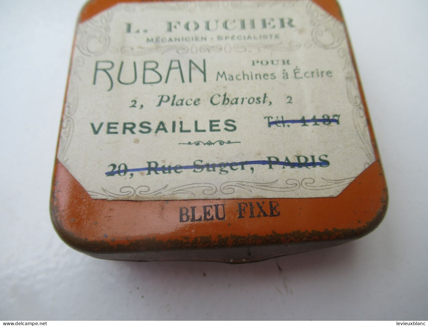 Ruban Pour Machine à écrire/ UNDERWOOD /L Foucher Mécanicien -Spécialiste/ VERSAILLES / Vers 1930-1960      BFPP253 - Boîtes