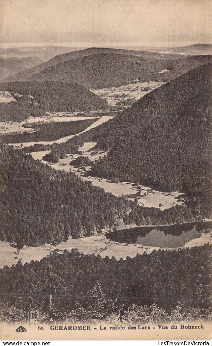 FRANCE - 88 - GERARDMER - La Vallée Des Lacs - Vue Du Hohneck - Carte Postale Ancienne - Gerardmer