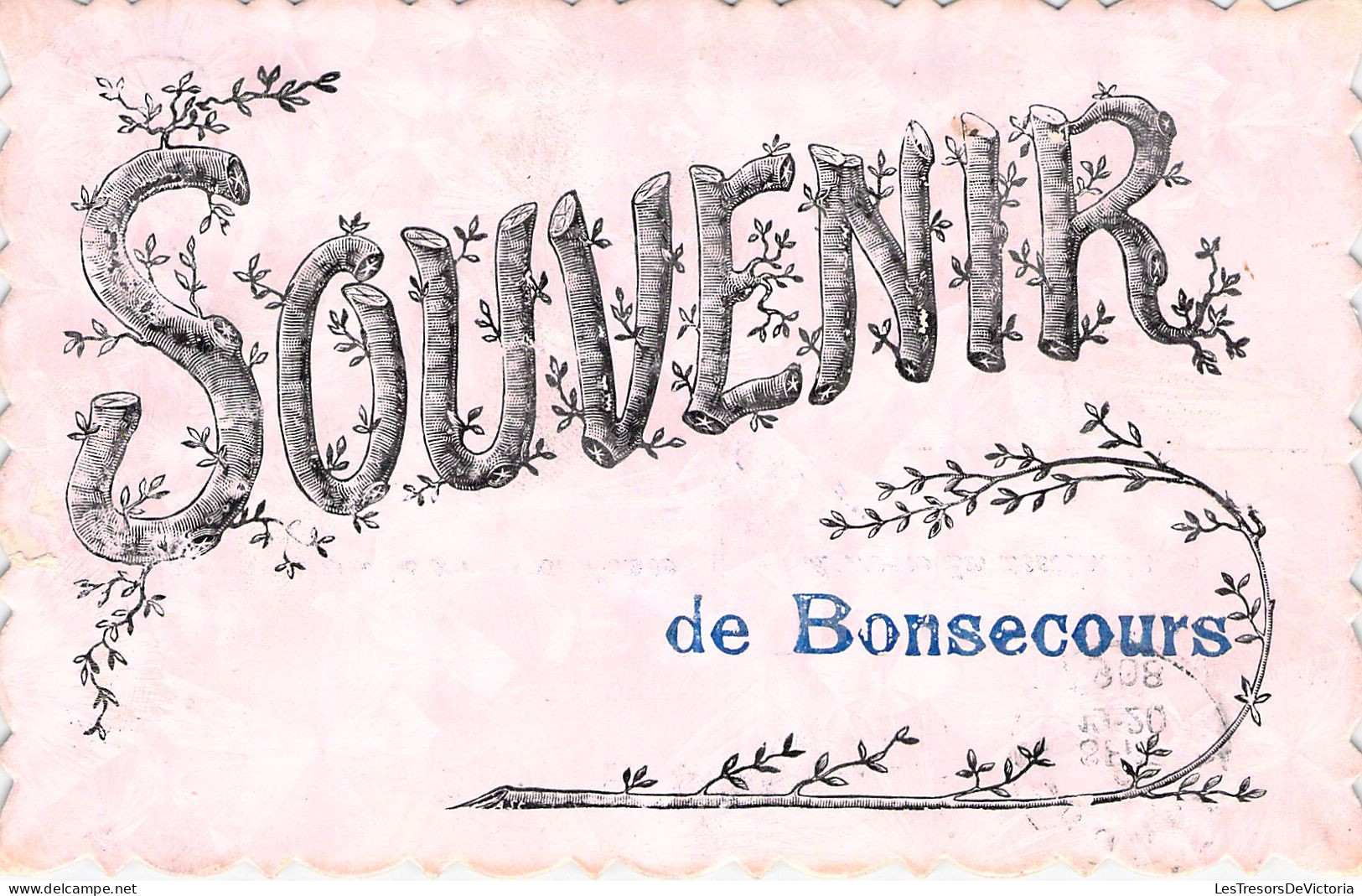 BELGIQUE - SOUVENIR De BONSECOURS - Carte Postale Ancienne - Otros & Sin Clasificación
