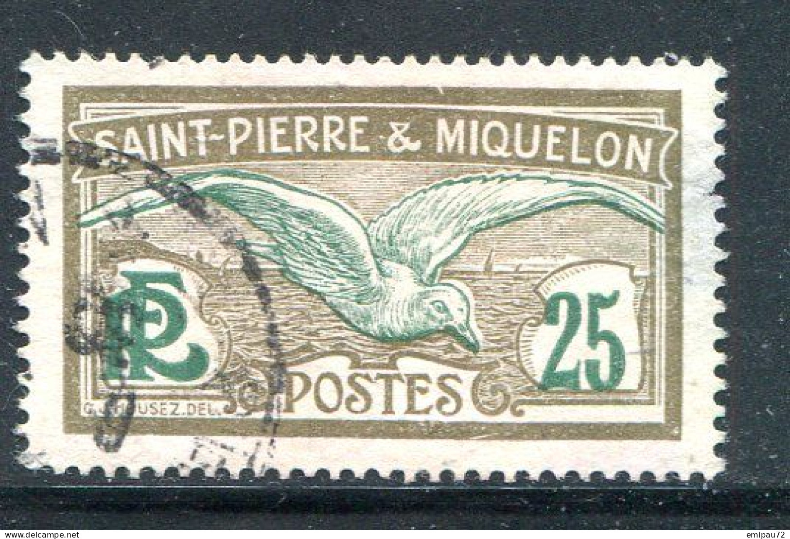 SAINT PIERRE ET MIQUELON- Y&T N°110- Oblitéré - Used Stamps