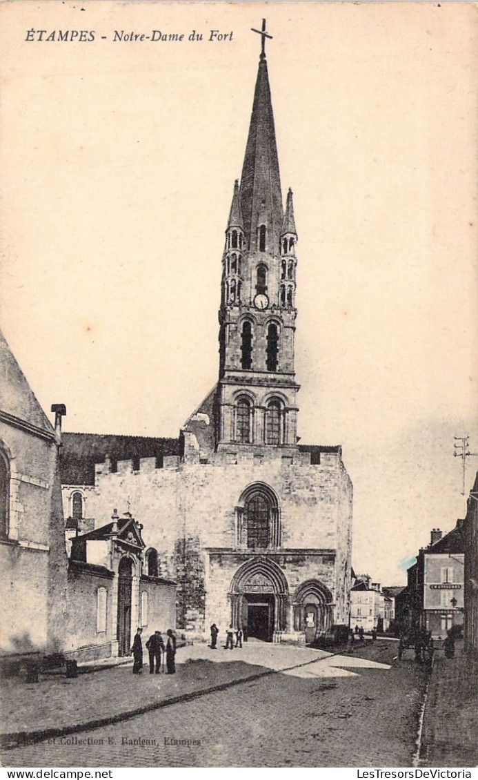 FRANCE - 91 - ETAMPES - Notre Dame Du Fort - Carte Postale Ancienne - Etampes