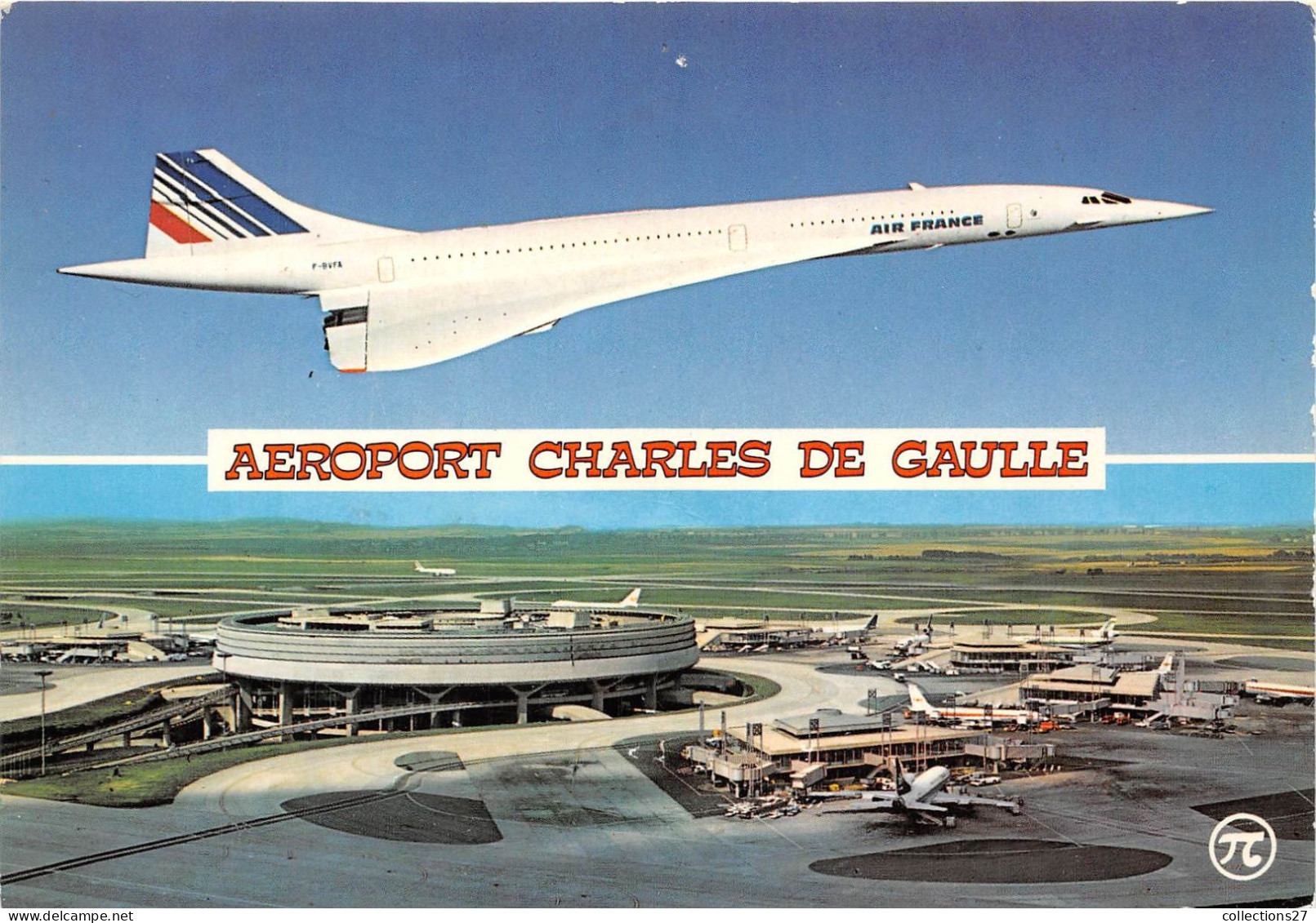 95-ROISSY-EN-FRANCE-CONCORDE ET L'AEROPORT CHARLES DE GAULLE - Roissy En France