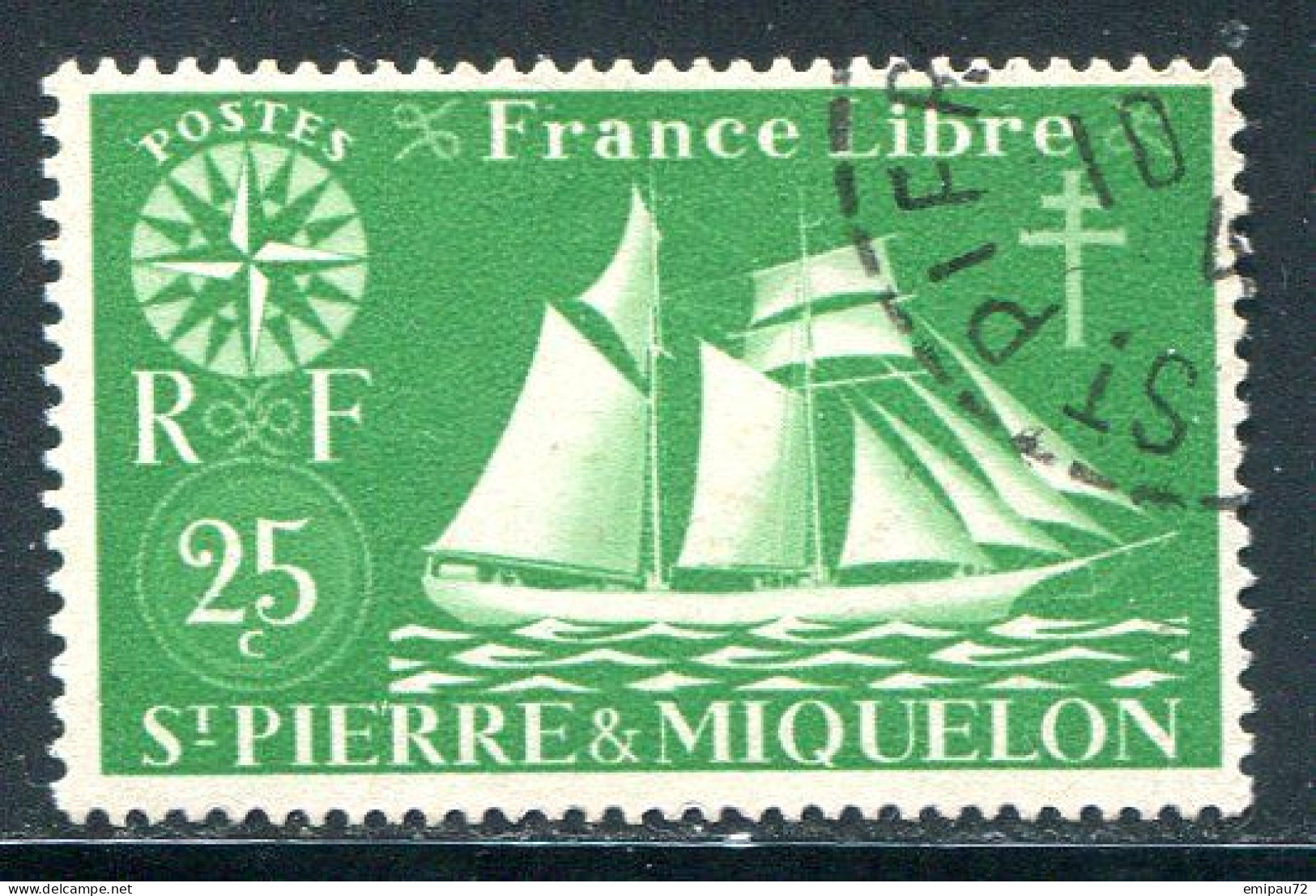 SAINT PIERRE ET MIQUELON- Y&T N°298- Oblitéré - Used Stamps