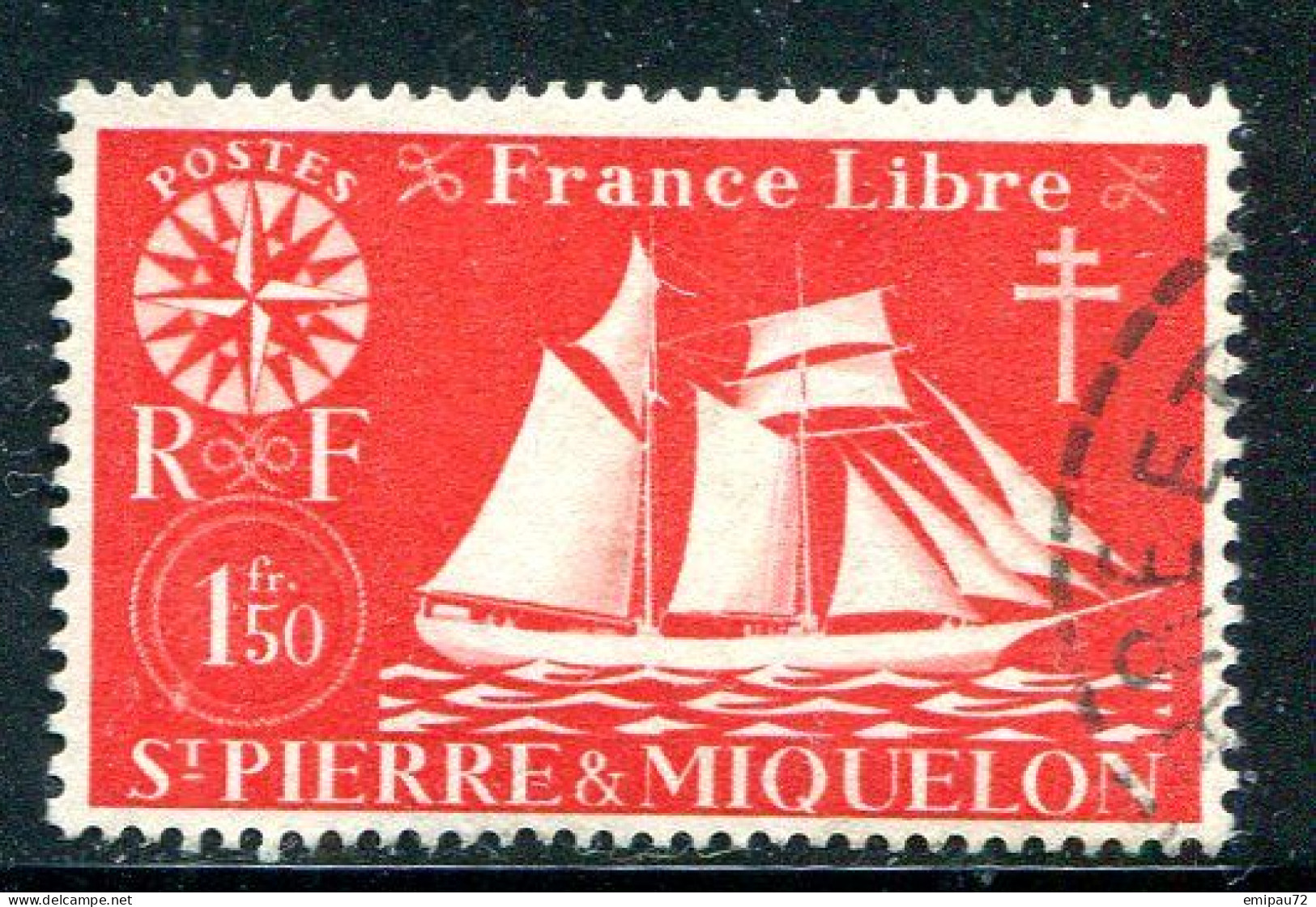 SAINT PIERRE ET MIQUELON- Y&T N°303- Oblitéré - Used Stamps