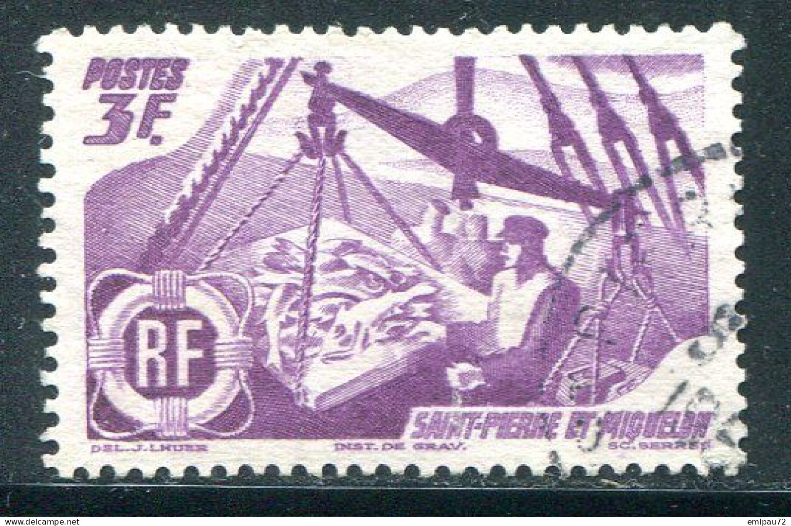 SAINT PIERRE ET MIQUELON- Y&T N°335- Oblitéré - Used Stamps