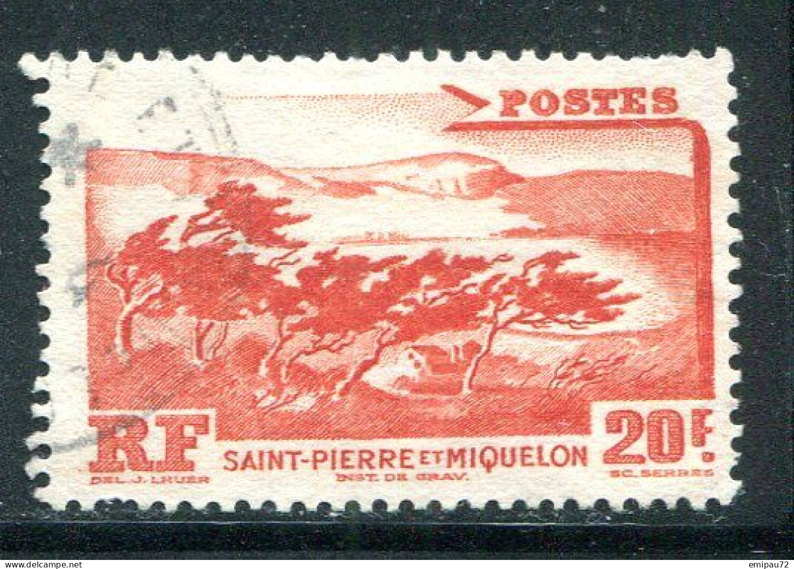 SAINT PIERRE ET MIQUELON- Y&T N°342- Oblitéré - Usati