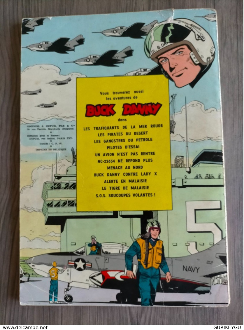 BUCK DANNY n° 21 un prototype a disparue  EO Dupuis de 1972 édition originale