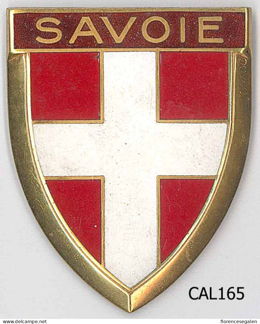 CAL165- PLAQUE CALANDRE SCOOTER - SAVOIE - Otros & Sin Clasificación