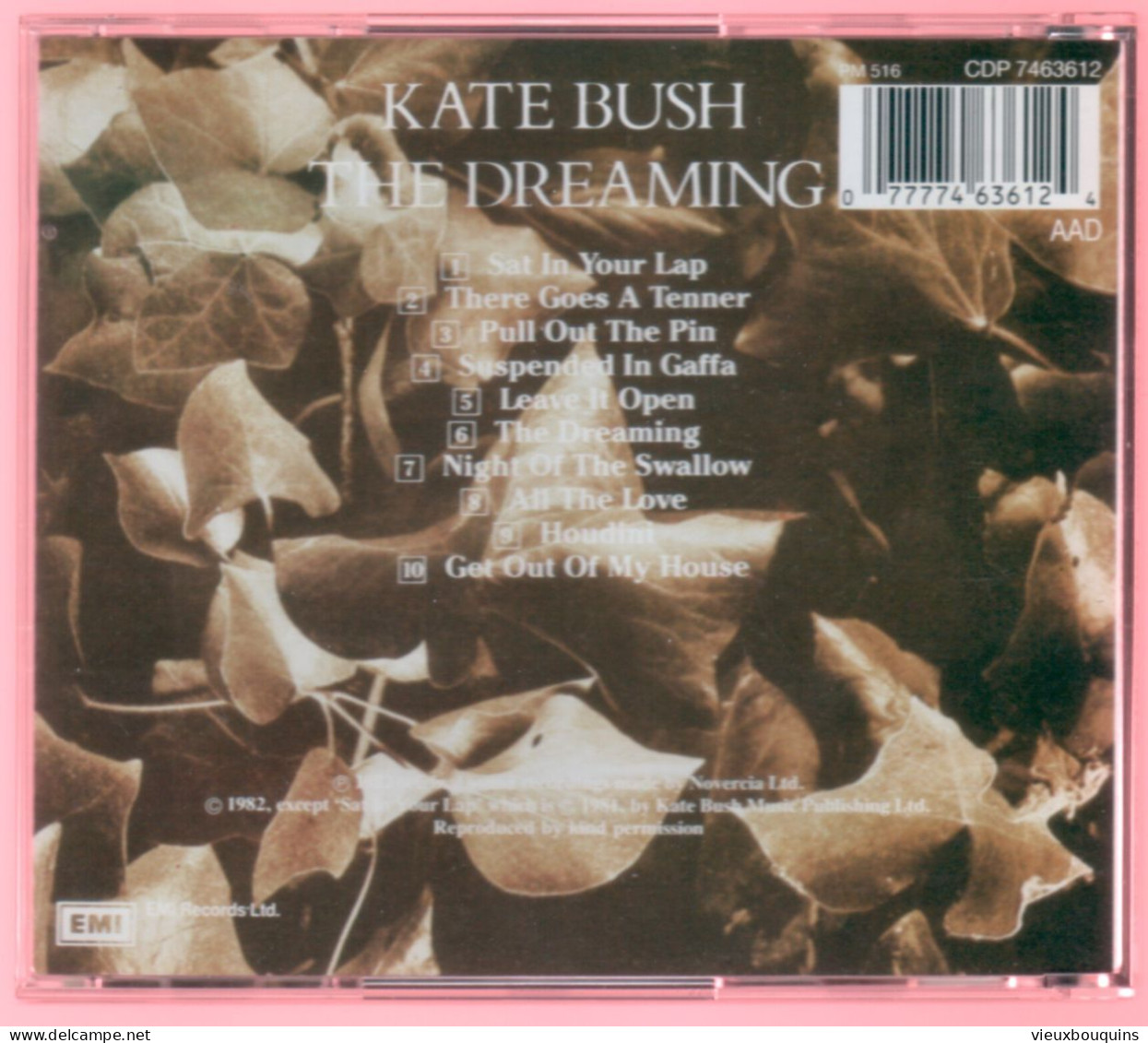 KATE BUSH : THE DREAMING - Andere - Engelstalig