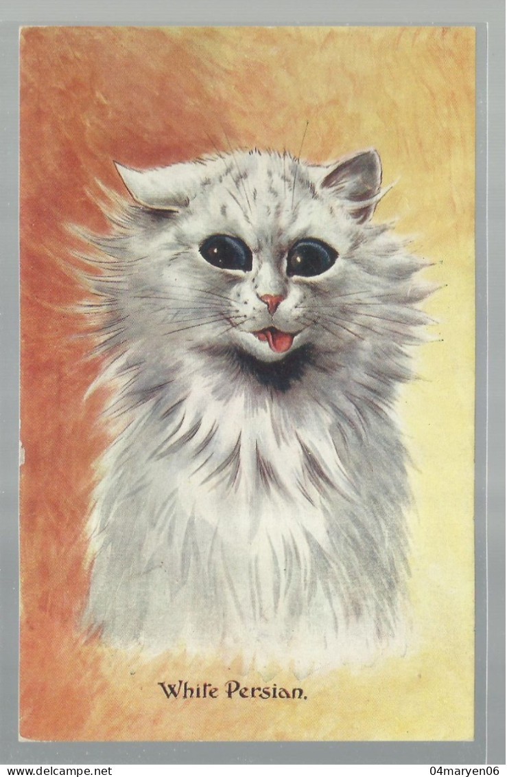 ***  1  X  LOUIS  WAIN  ***   -   WHITE PERSIAN - Wain, Louis