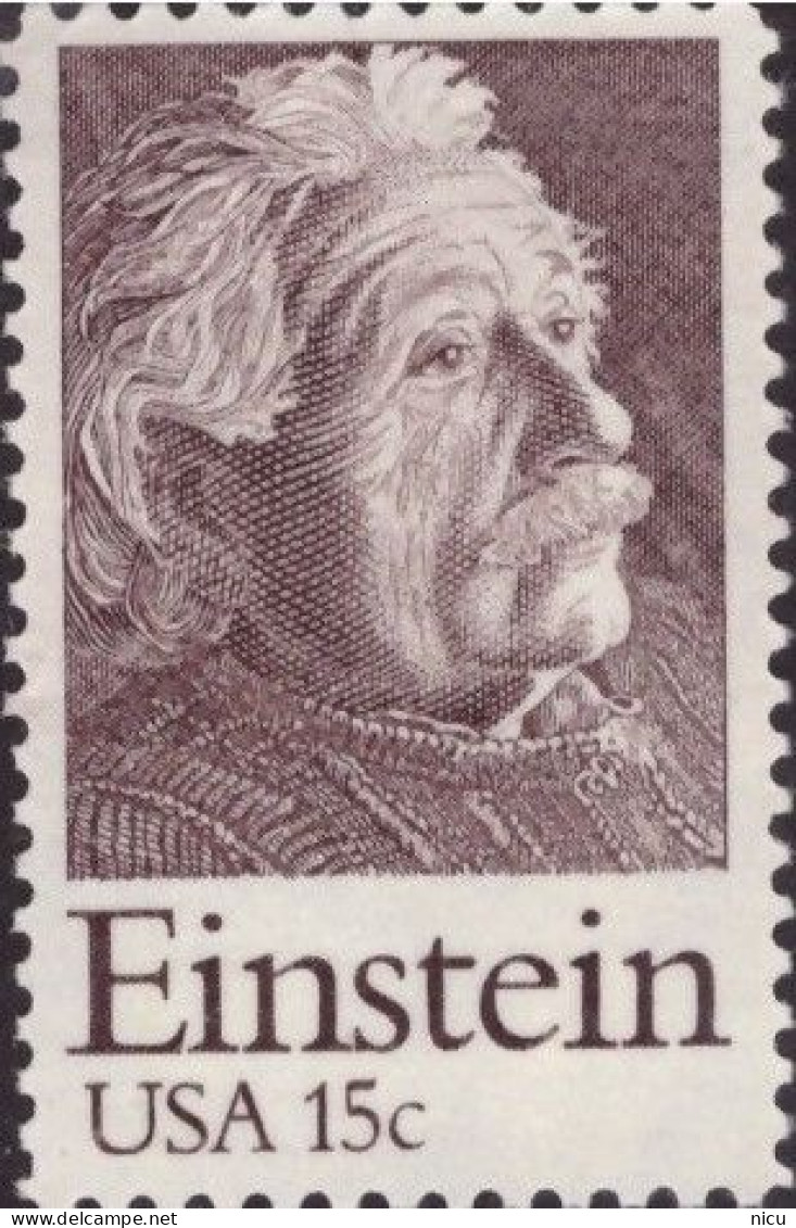 1979 - PERSONALITY - ALBERT EINSTEIN - Unused Stamps