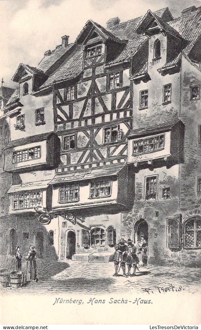 ALLEMAGNE - Nürnberg - Hans Sachs - Haus - Carte Postale Ancienne - Sonstige & Ohne Zuordnung