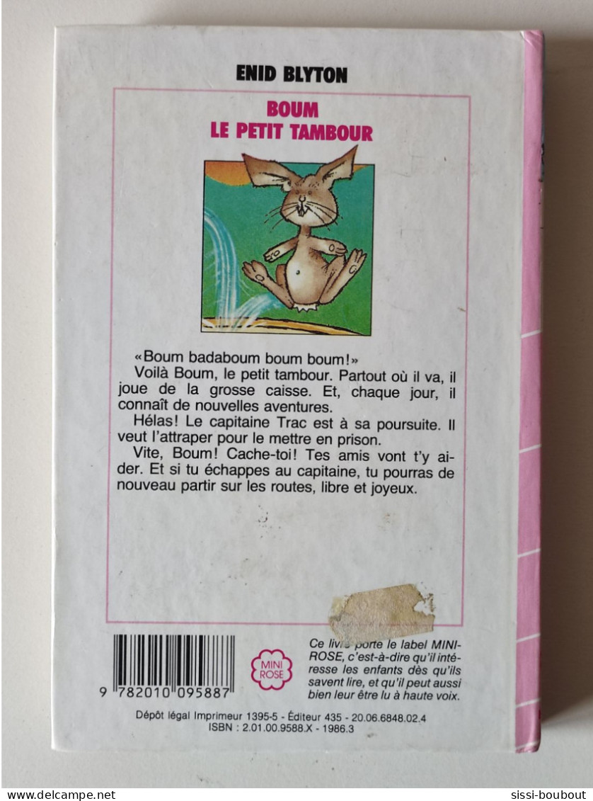 BOUM - Le Petit Tambour - Collection "Bibliothèque Rose" - Mini-Rose - Par Enid BLYTON - Bibliotheque Rose