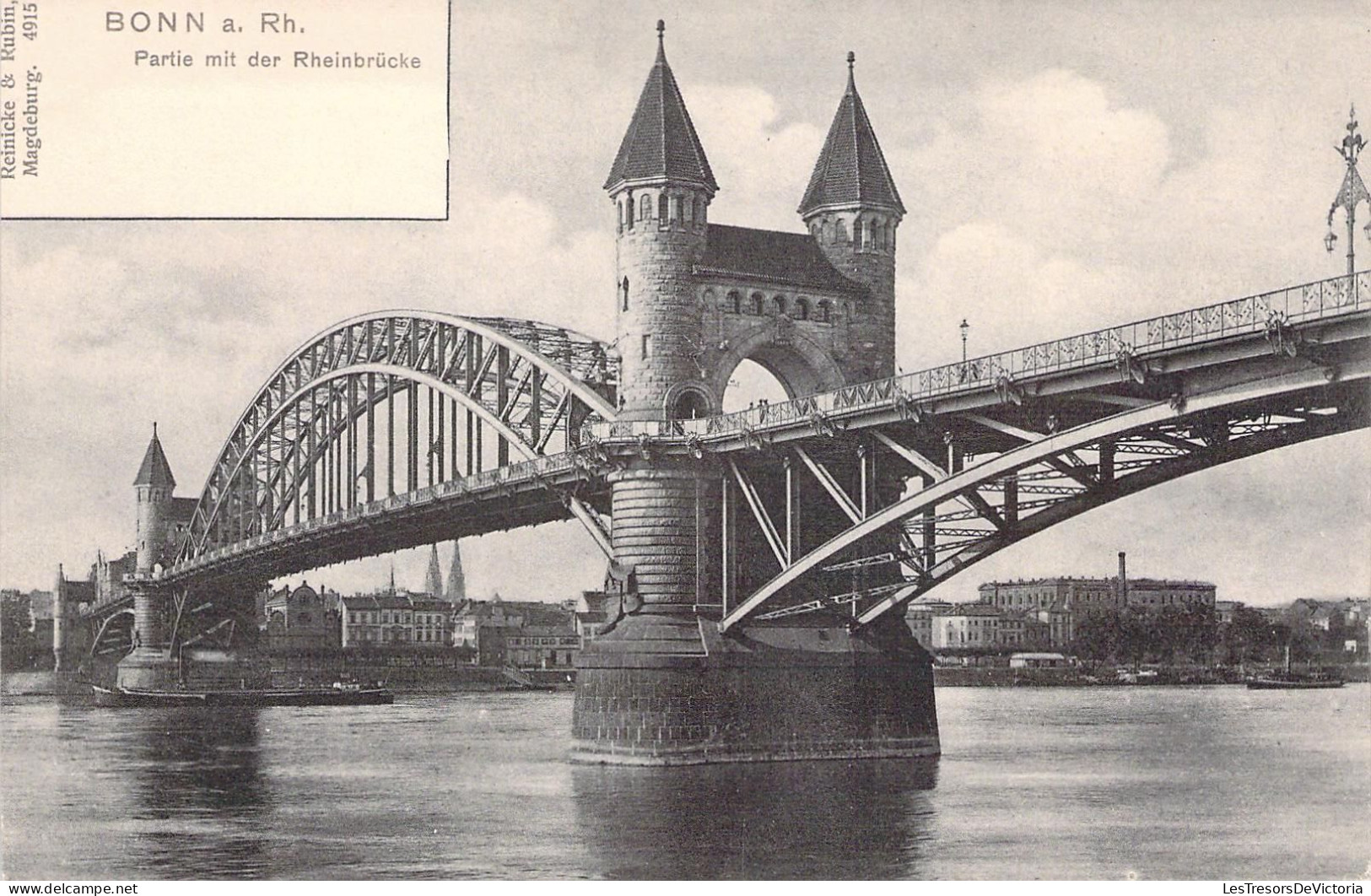 ALLEMAGNE - BONN A Rh - Partie Mit Der Rheinbrücke - Carte Postale Ancienne - Andere & Zonder Classificatie