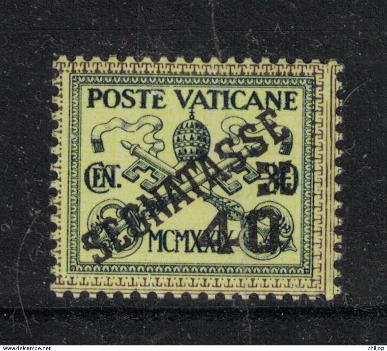 Vatican - Vatican City - Vaticano - Yvert Taxe 4 Neuf SANS Charnière - Armoiries Pontificales - Postage Due