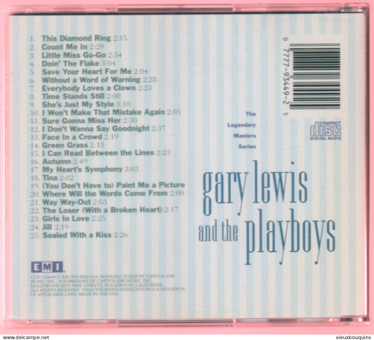 GARY LEWIS AND THE PLAYBOYS (Legendary Masters Series) - Autres - Musique Anglaise