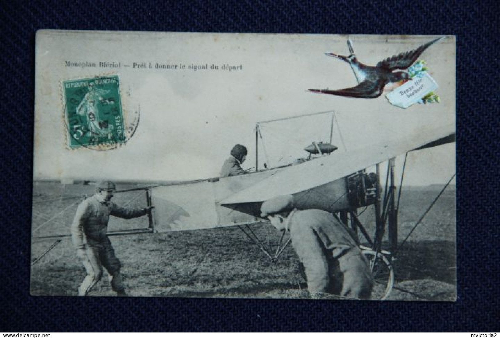 MONOPLAN BLERIOT : Prêt à Donner Le Signal Du Départ - ....-1914: Precursori