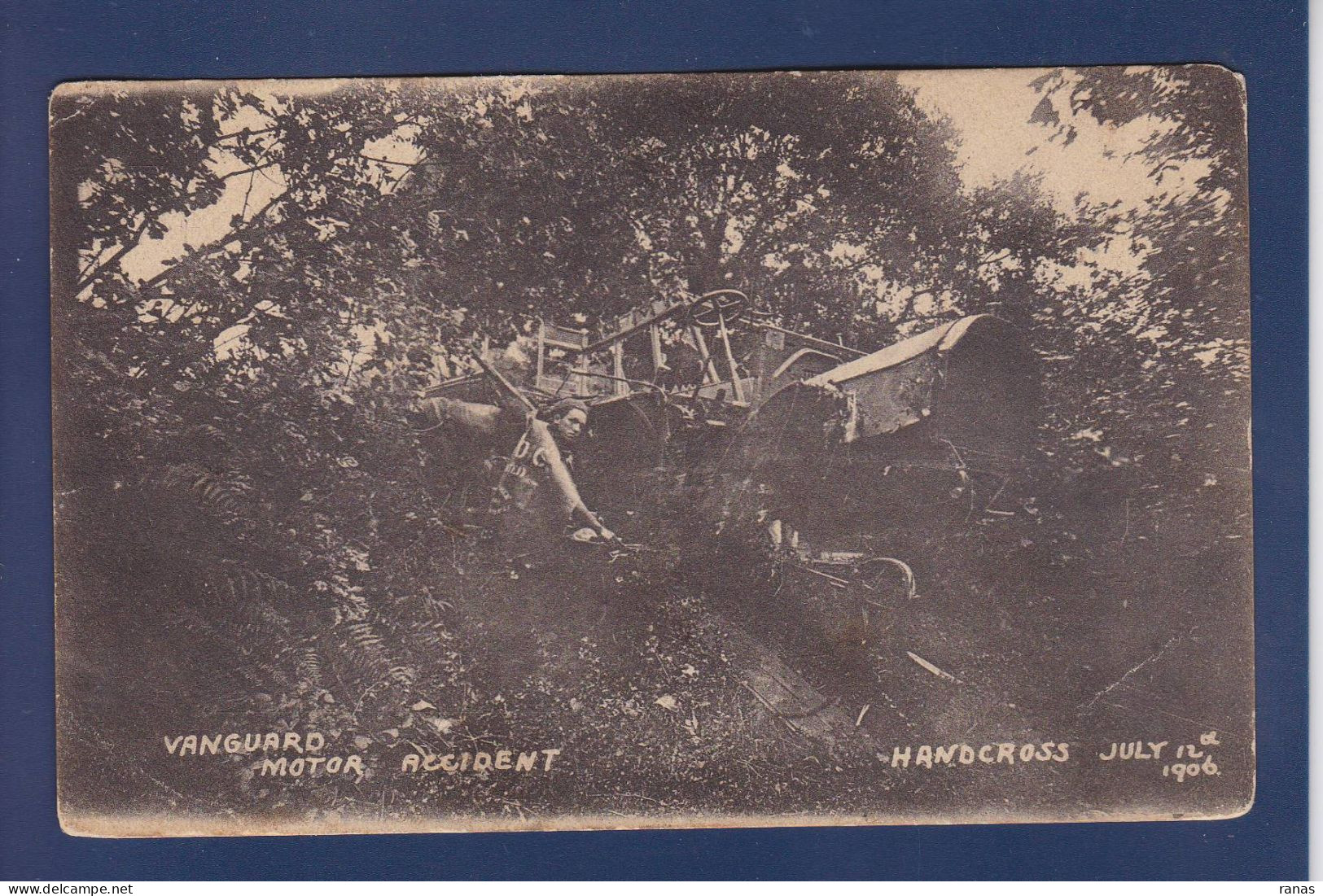 CPA Angleterre > Sussex > Balcombe Accident Motor - Other & Unclassified