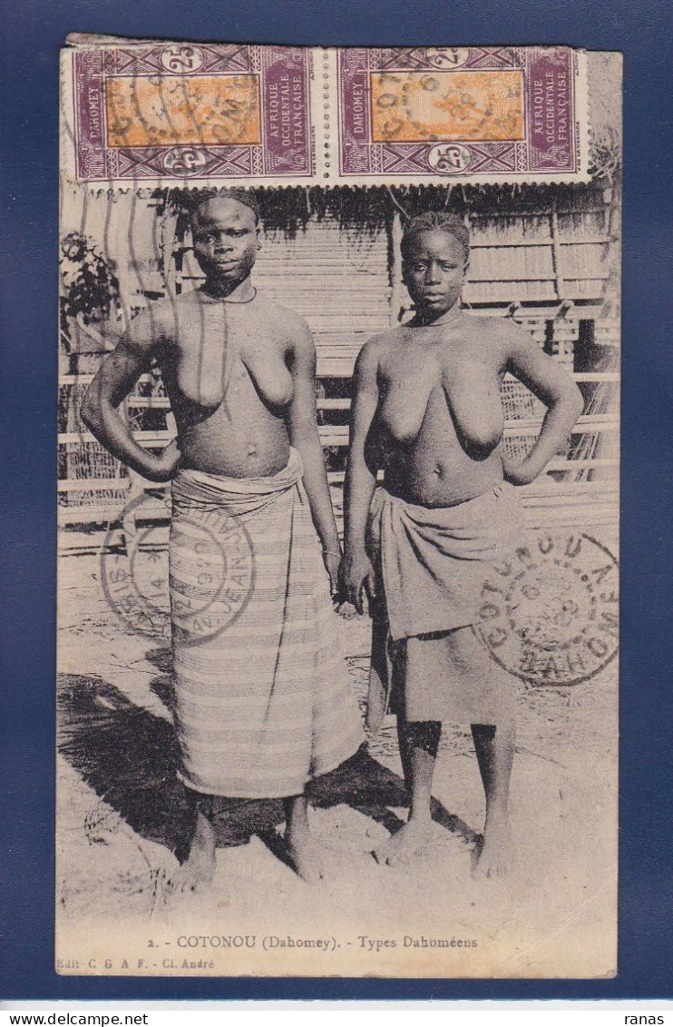 CPA Dahomey Cotonou Nude Femme Nue Nu Féminin - Dahome