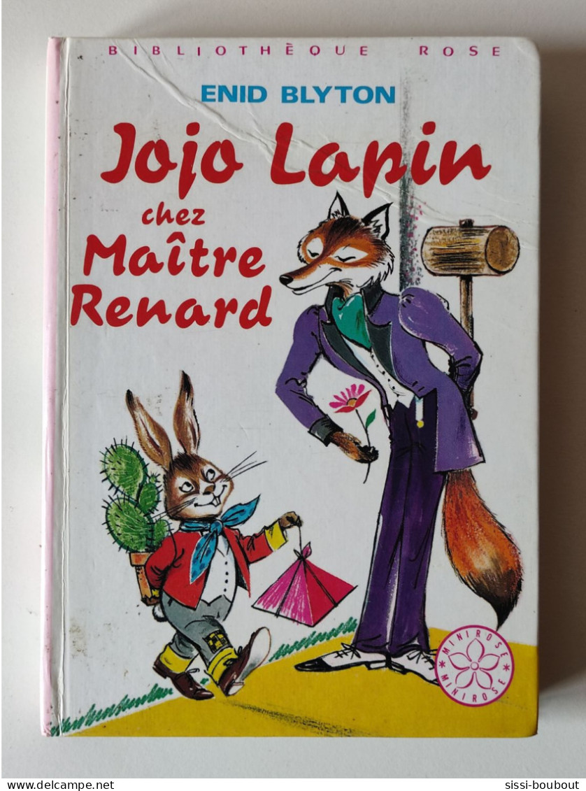 Jojo Lapin Chez Maître Renard - Collection "Bibliothèque Rose" - Par Enid BLYTON - Bibliothèque Rose