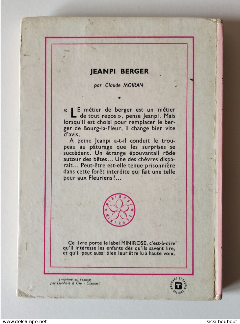 JANPI Berger - Collection "Bibliothèque Rose" - Par Claude MOIRAN - Bibliothèque Rose
